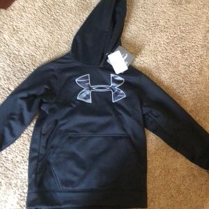 Under armor boys black hoodie
